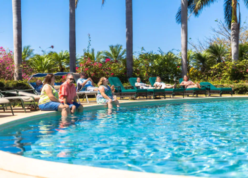 Group lodging Tamarindo beach